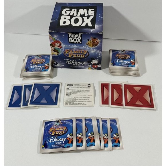 Disney Edition Family Feud Game Box Complete Cardinal Ages 8+ Players 2+ Fun - Picture 3 of 12